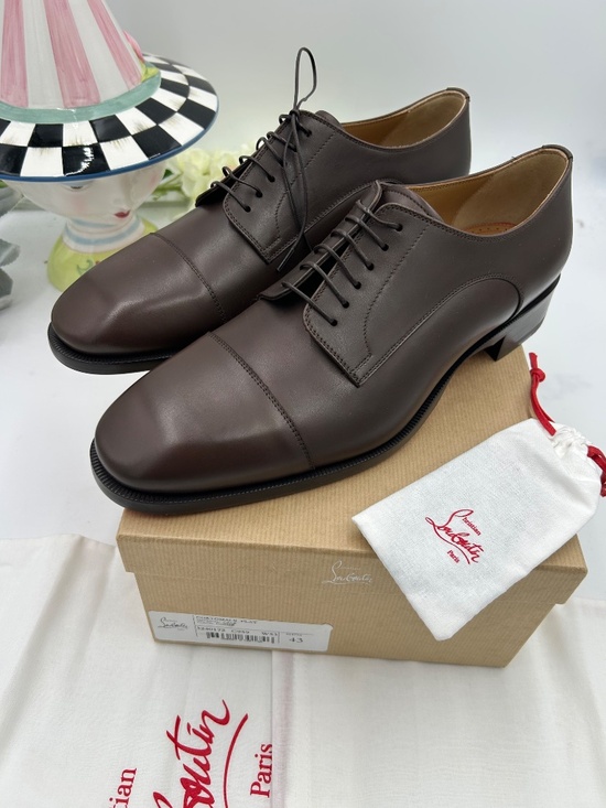 Men’s Christian Louboutin CORTOMALE. Oxford. Size 43/10 US.  MADE IN ITALY main image 10